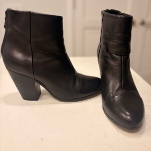 rag & bone Newbury black leather Boots - 38.5